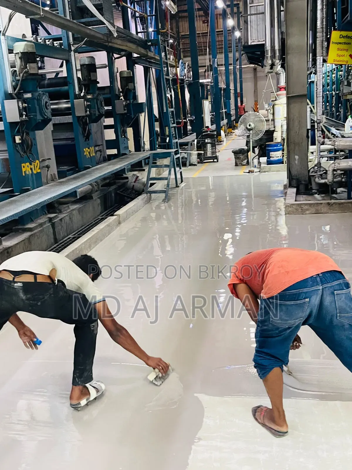 3d and Epoxy and Pu Floor Coating
