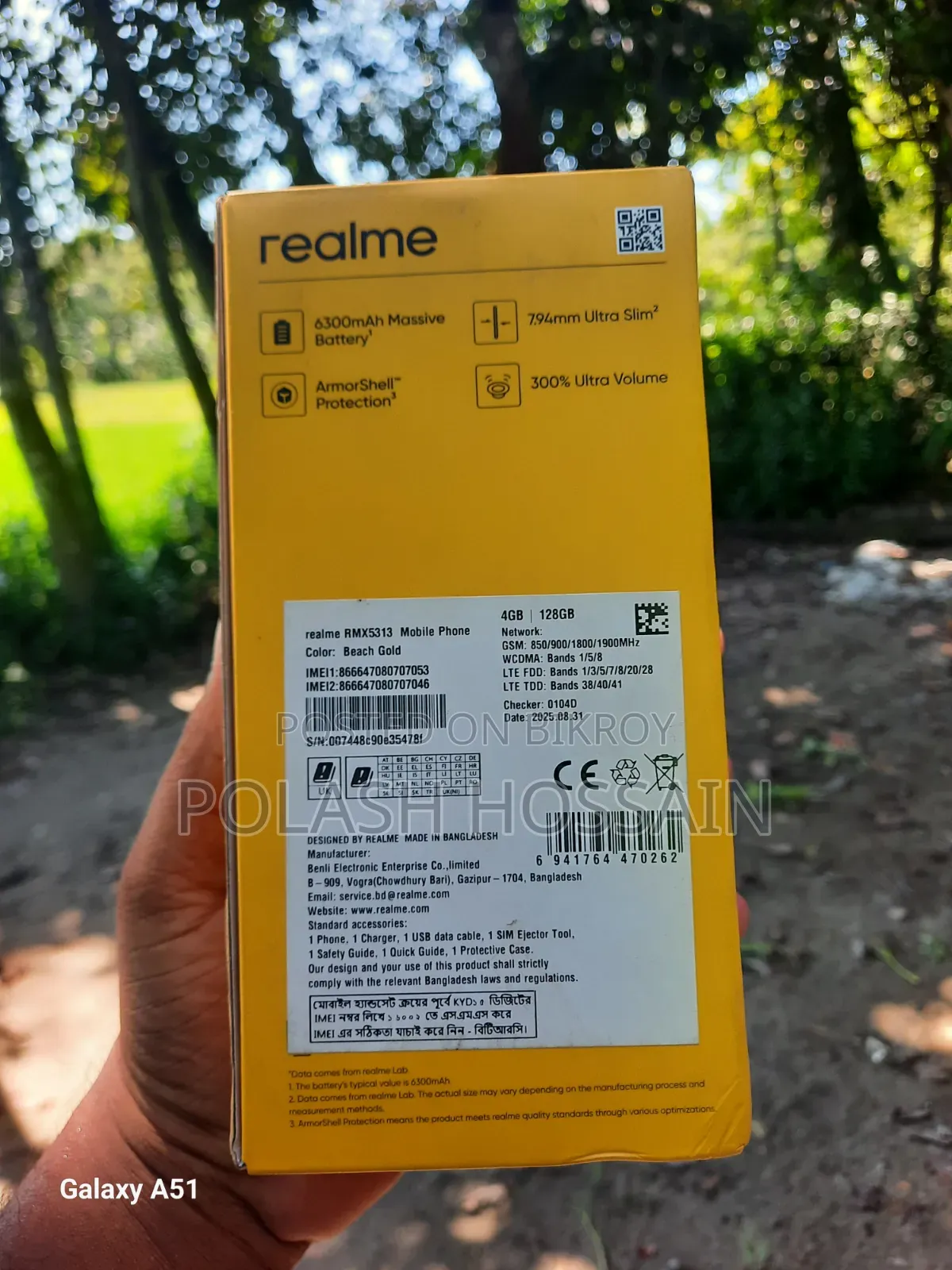 Realme Note 70 128 GB Rose Gold