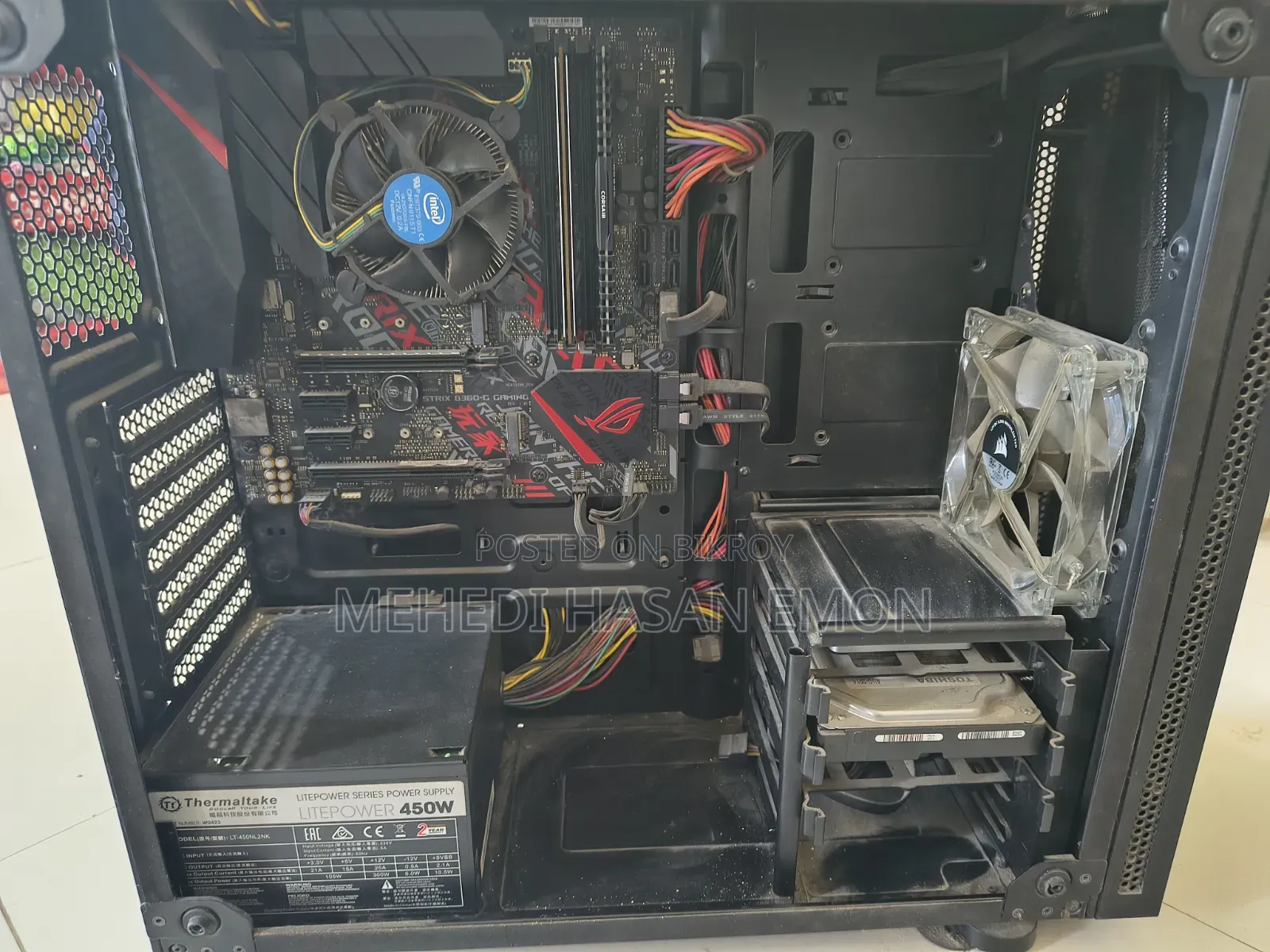 Desktop Computer Asus 16GB Intel Core i5 HDD+SSD 500GB