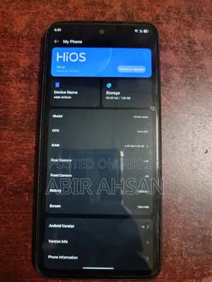 টেকনো স্পার্ক ৪০সি ১২৮ জিবি ব্ল্যাক