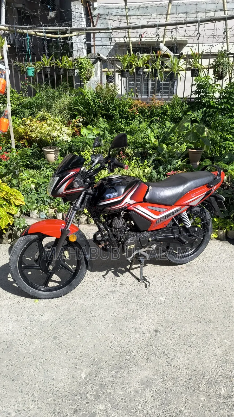 TVS Metro Plus 2022 Red
