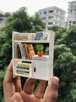 মিনিেচার বুকশেল্ফ