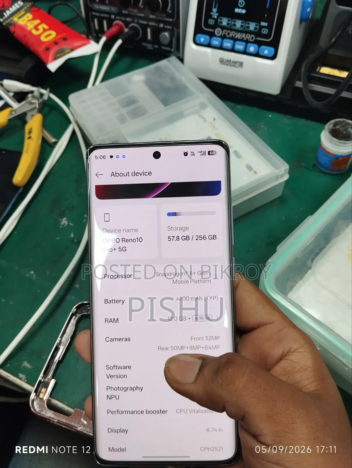 Oppo Reno 256 GB Pink