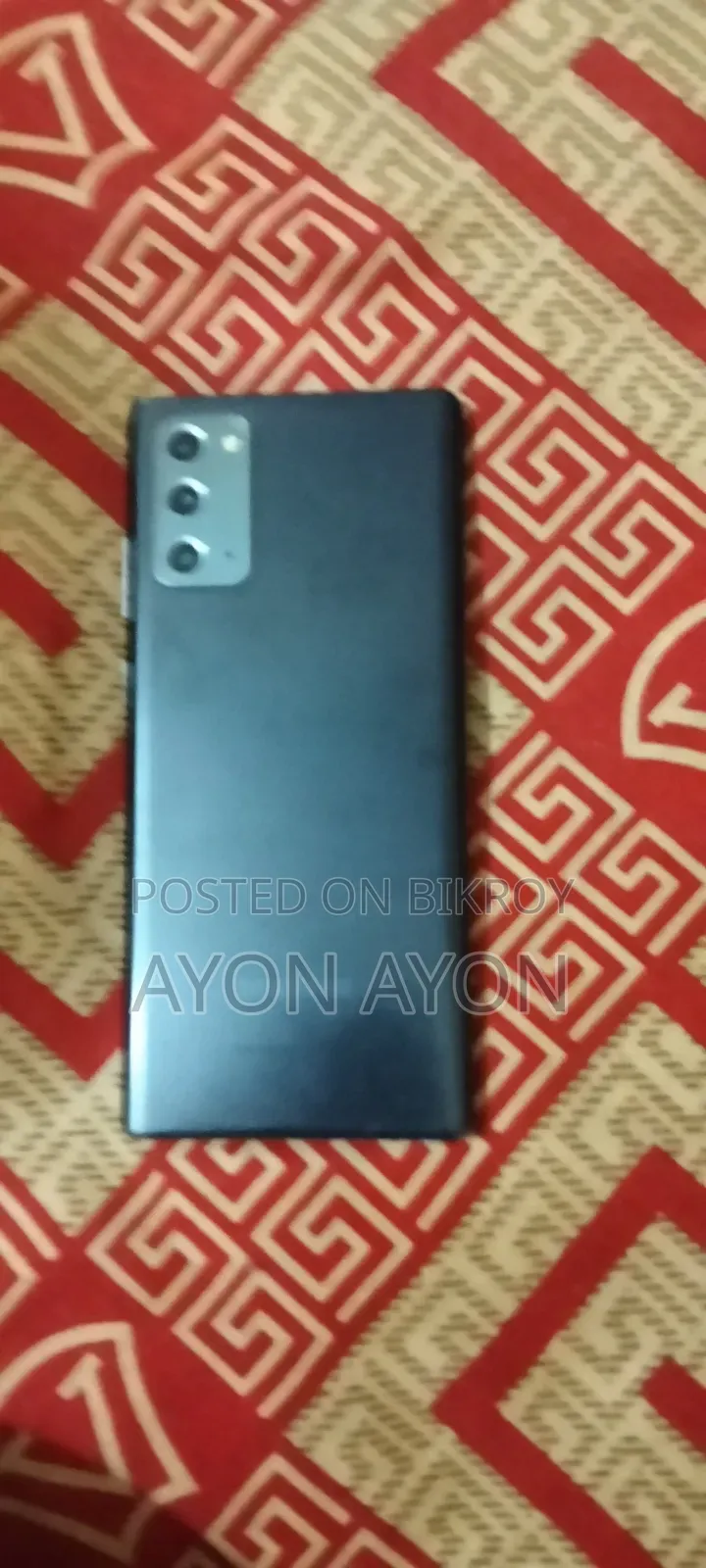 স্যামসাং গ্যালাক্সি নোট ২০ ৫জি ২৫৬ জিবি ব্ল্যাক