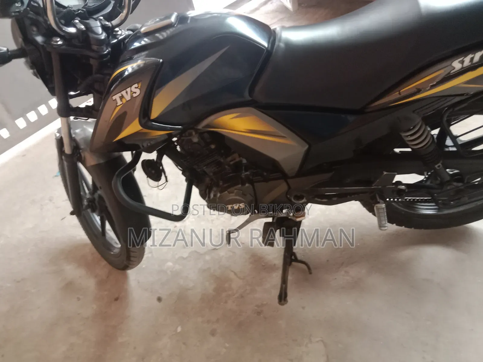 TVS Stryker 125 2019 Black