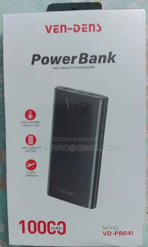 VEN-DENS 10,000mAh Power Bank
