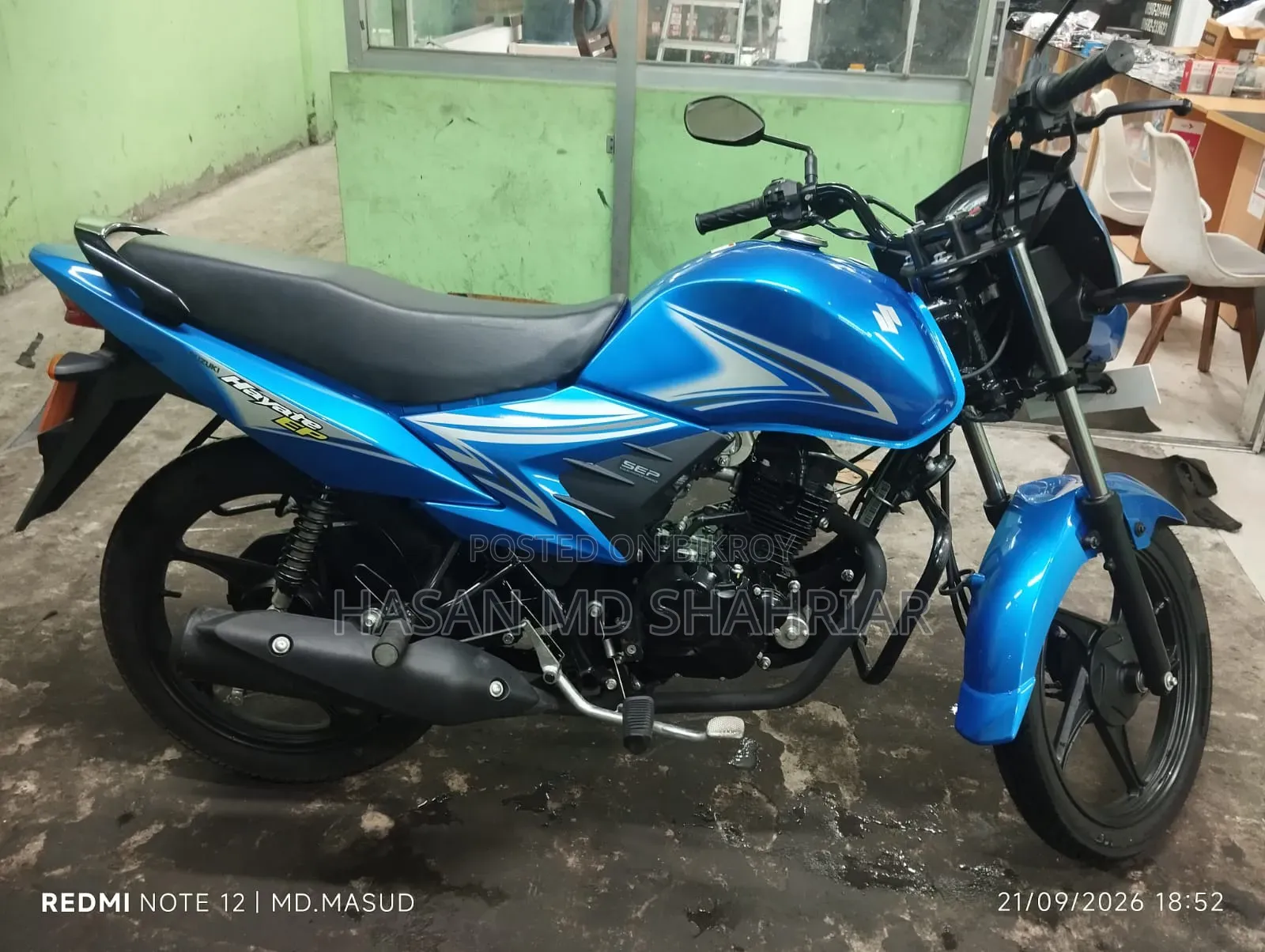 Suzuki Hayate 2025 Blue