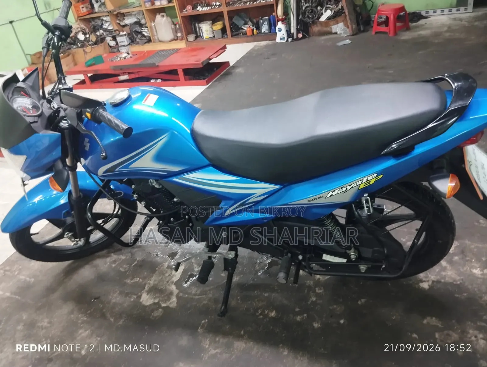 Suzuki Hayate 2025 Blue