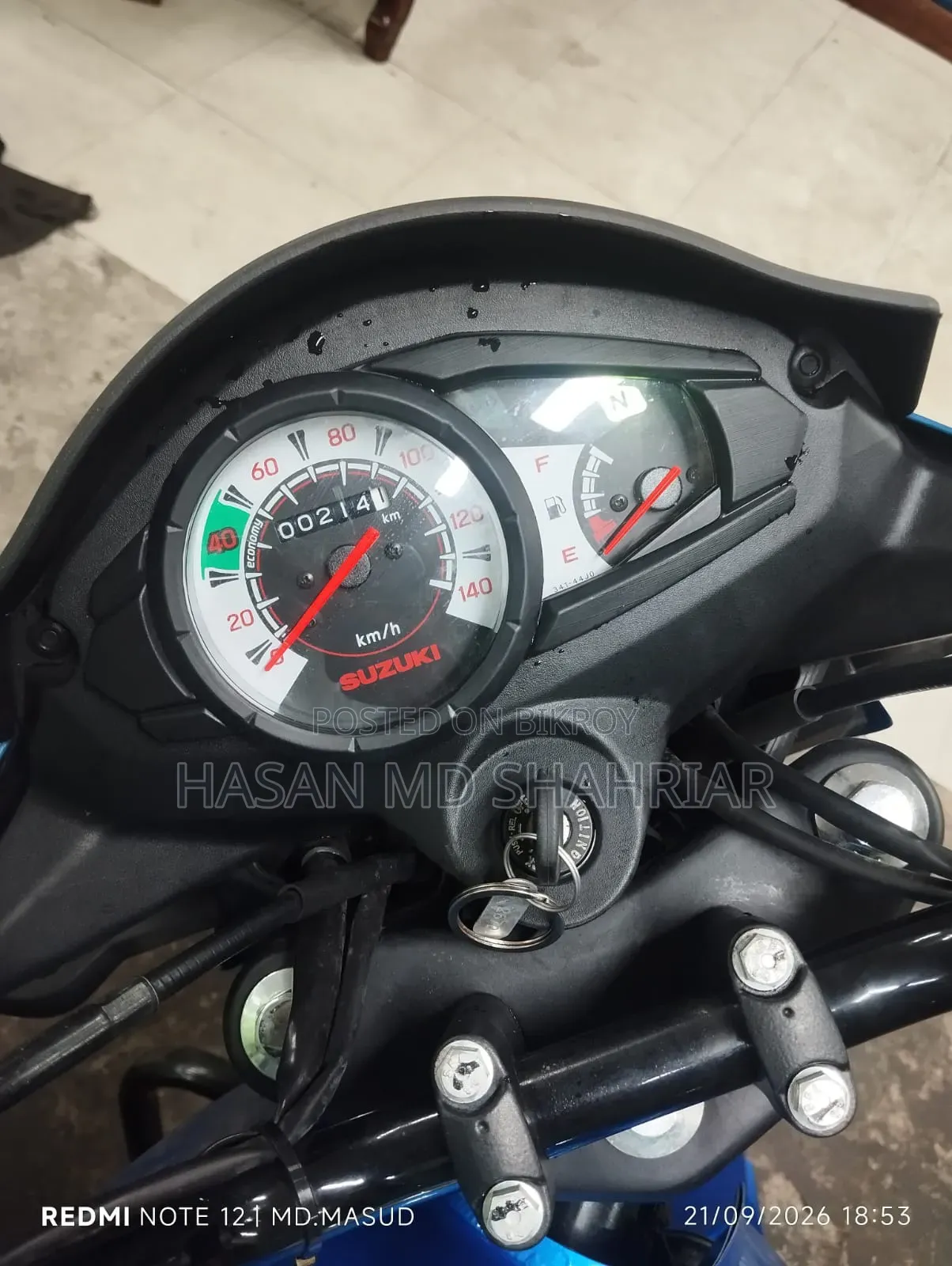 Suzuki Hayate 2025 Blue