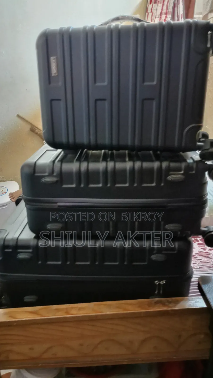 Monsca-3 Piece Luggage Set