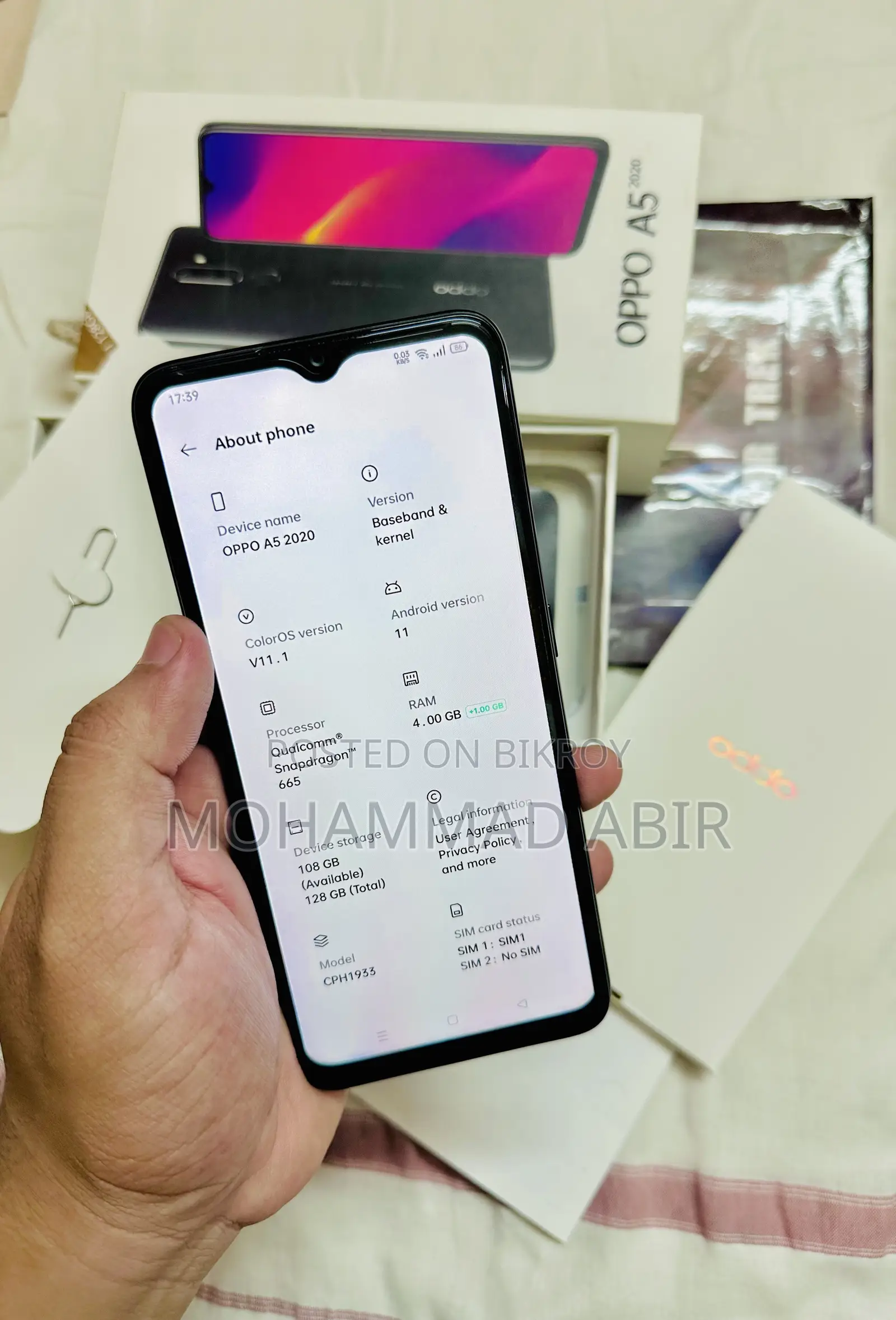Oppo A5 128 GB Black