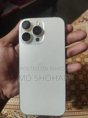 অ্যাপল আইফোন ১৬ প্রো ম্যাক্স ২৫৬ জিবি রোজ গোল্ড