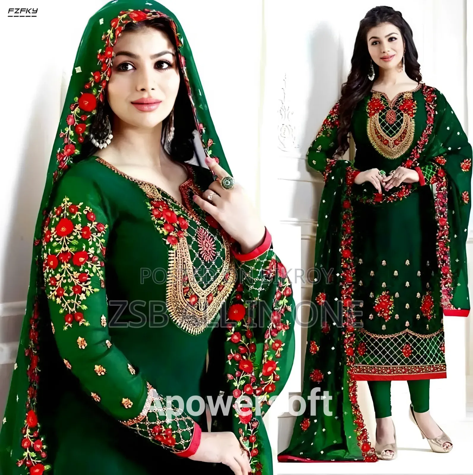 Premium Georgette Sequence Embroidery Salwar Kameez