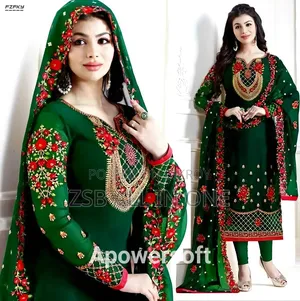 Premium Georgette Sequence Embroidery Salwar Kameez