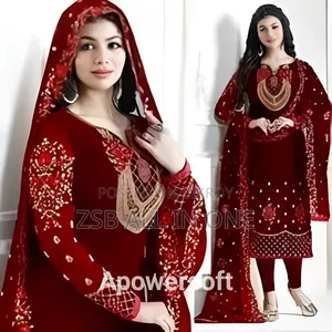 Premium Georgette Sequence Embroidery Salwar Kameez