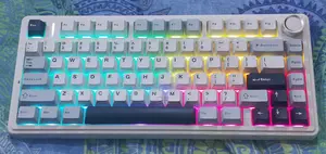 AULA Mechanical Keyboard F-75 White Color