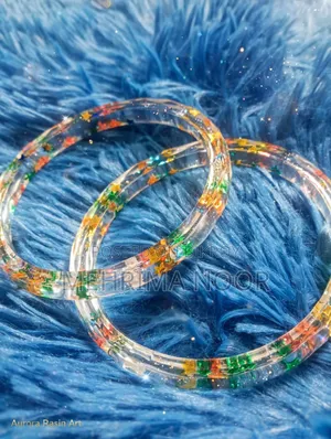 Starry Night Resin Bangles