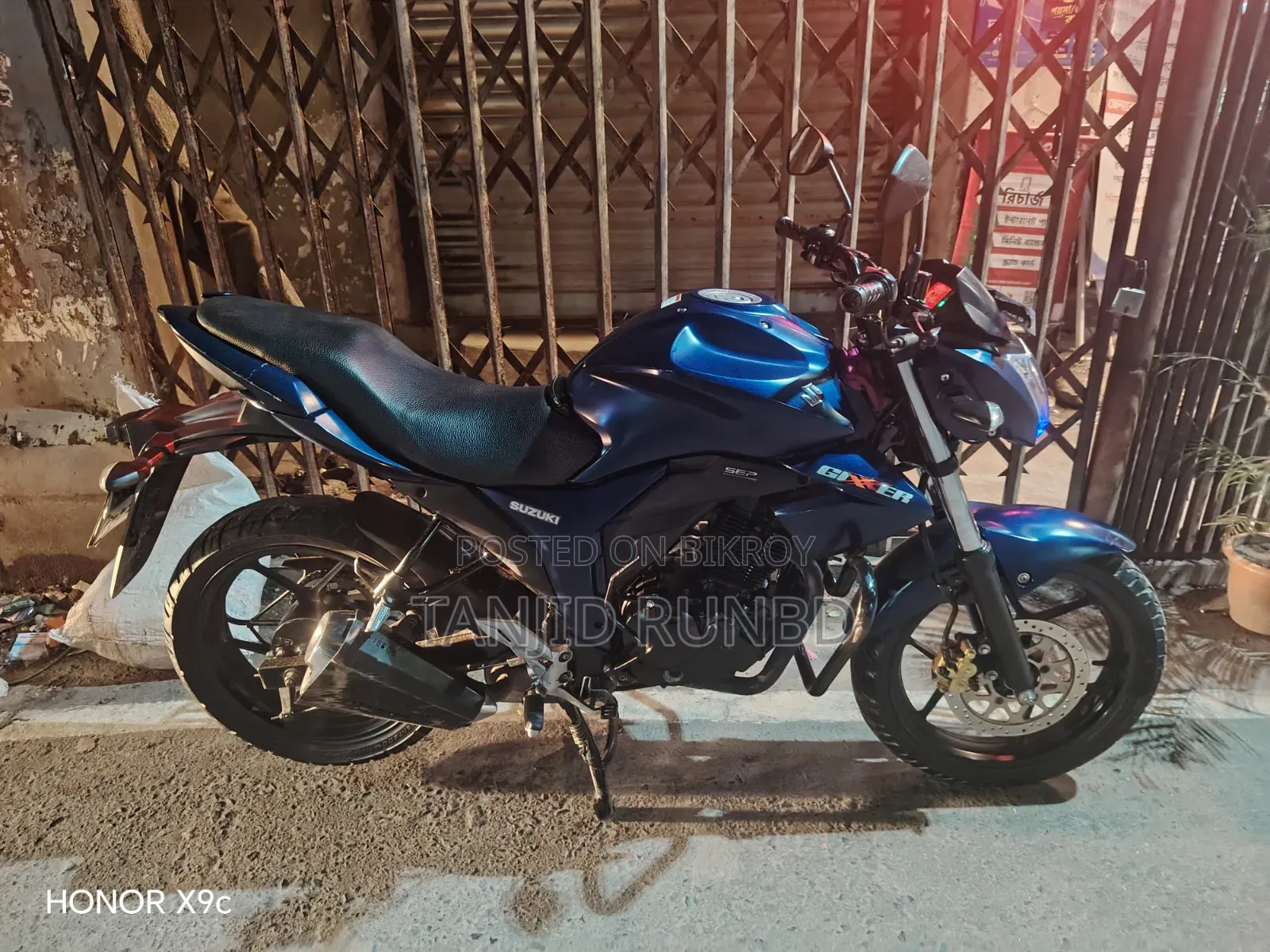 Suzuki Gixxer 2023 Blue
