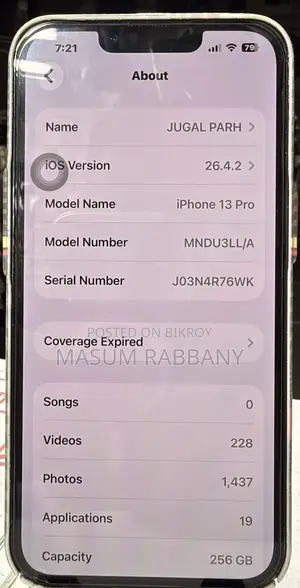 Apple iPhone 13 Pro 256 GB Green