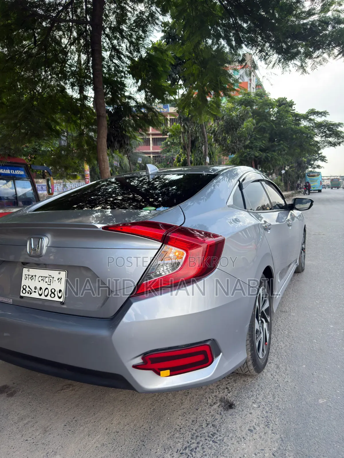 হোন্ডা সিভিক ২০১৮ সিলভার