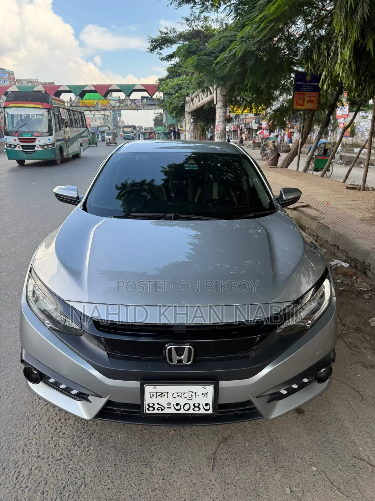 হোন্ডা সিভিক ২০১৮ সিলভার