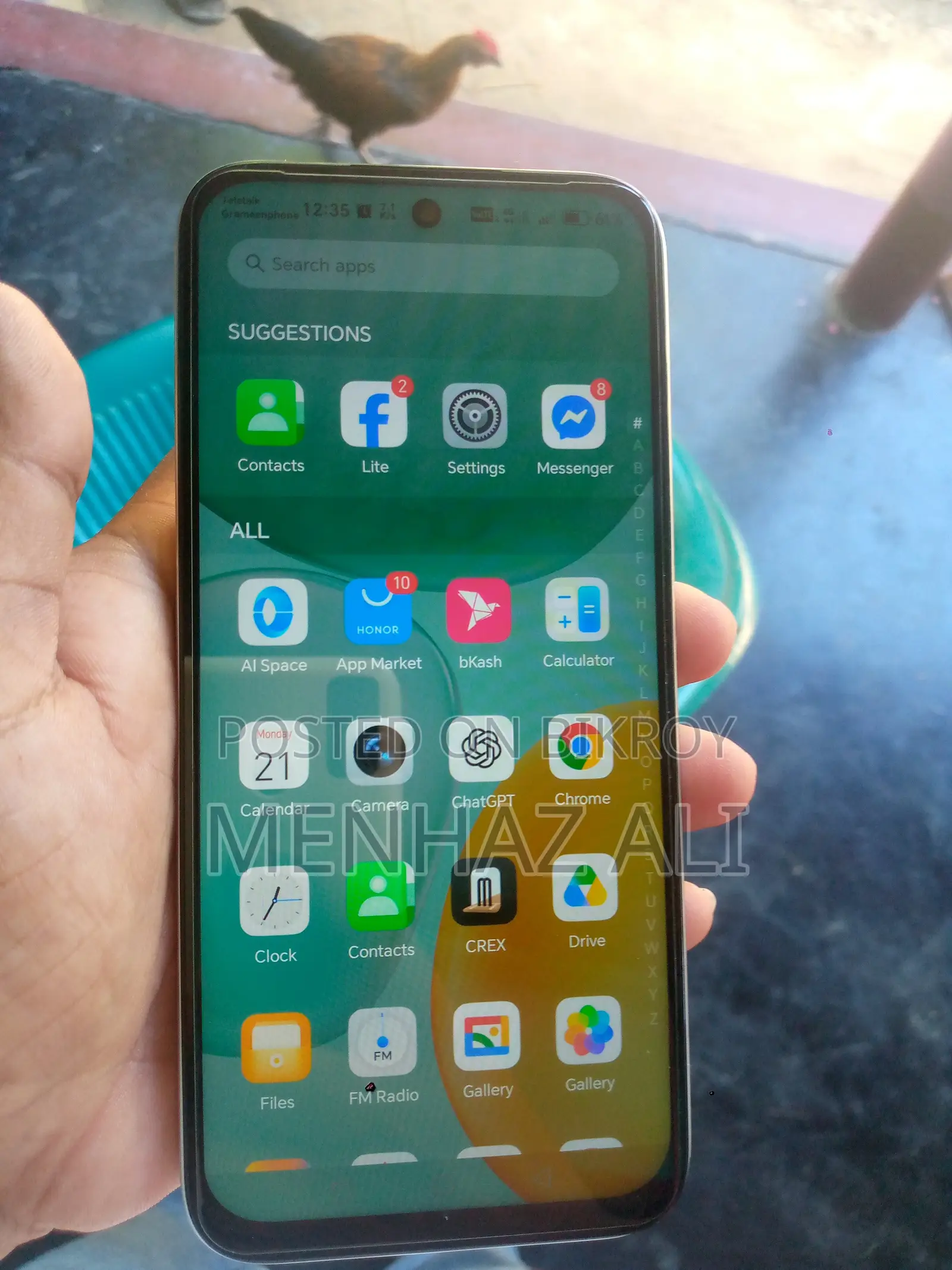 Honor X6C 128 GB White