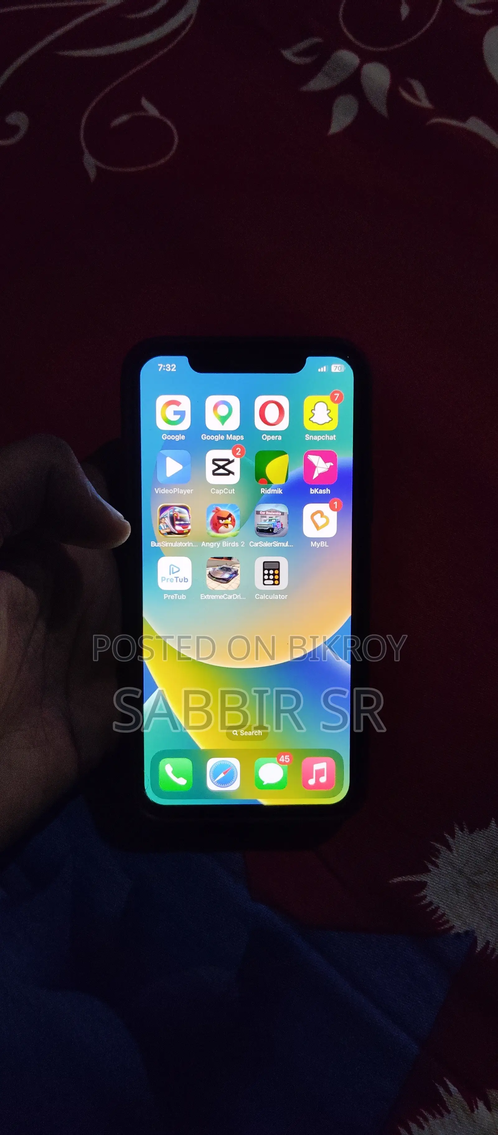 Apple iPhone X 64 GB White