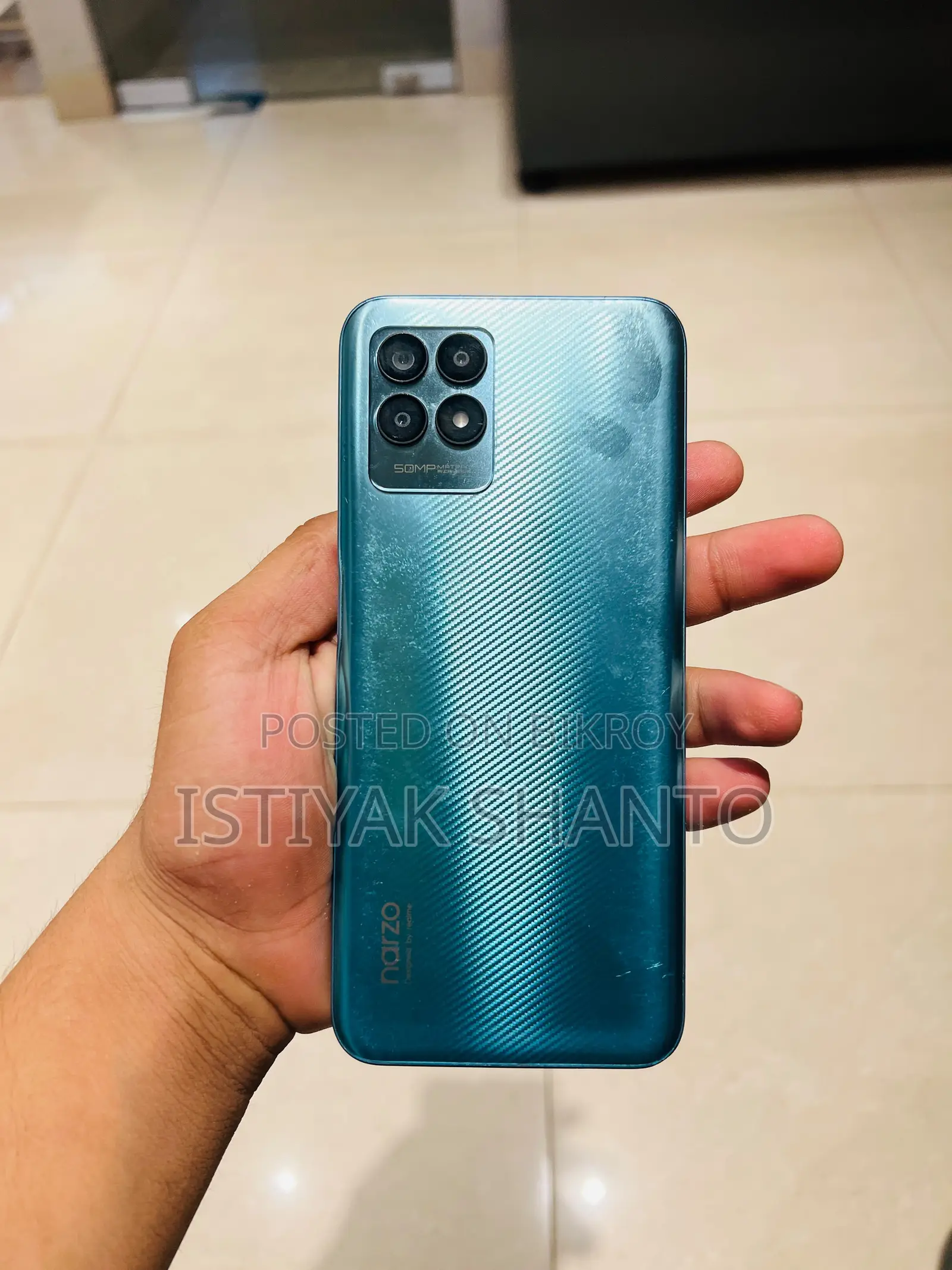 Realme Narzo 50 64 GB Gray
