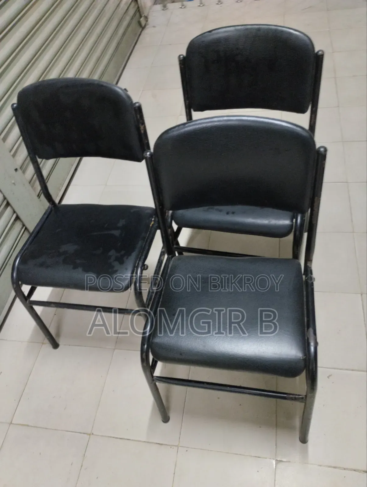 Chair for use in shop