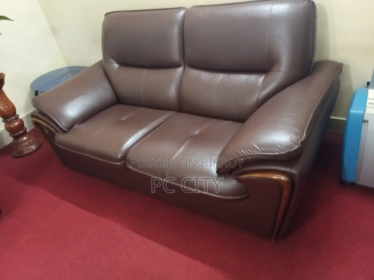Hatil Leather Sofa