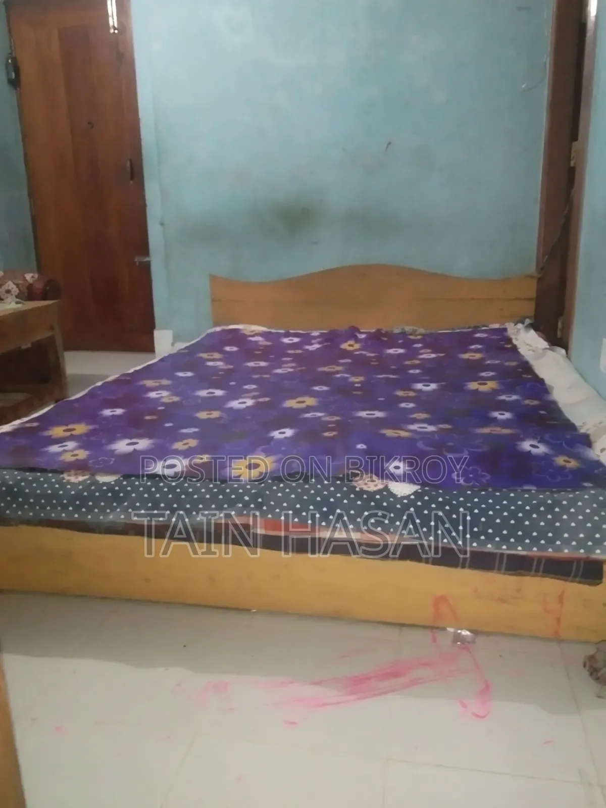 Wooden Box Bed Urgent Sale |