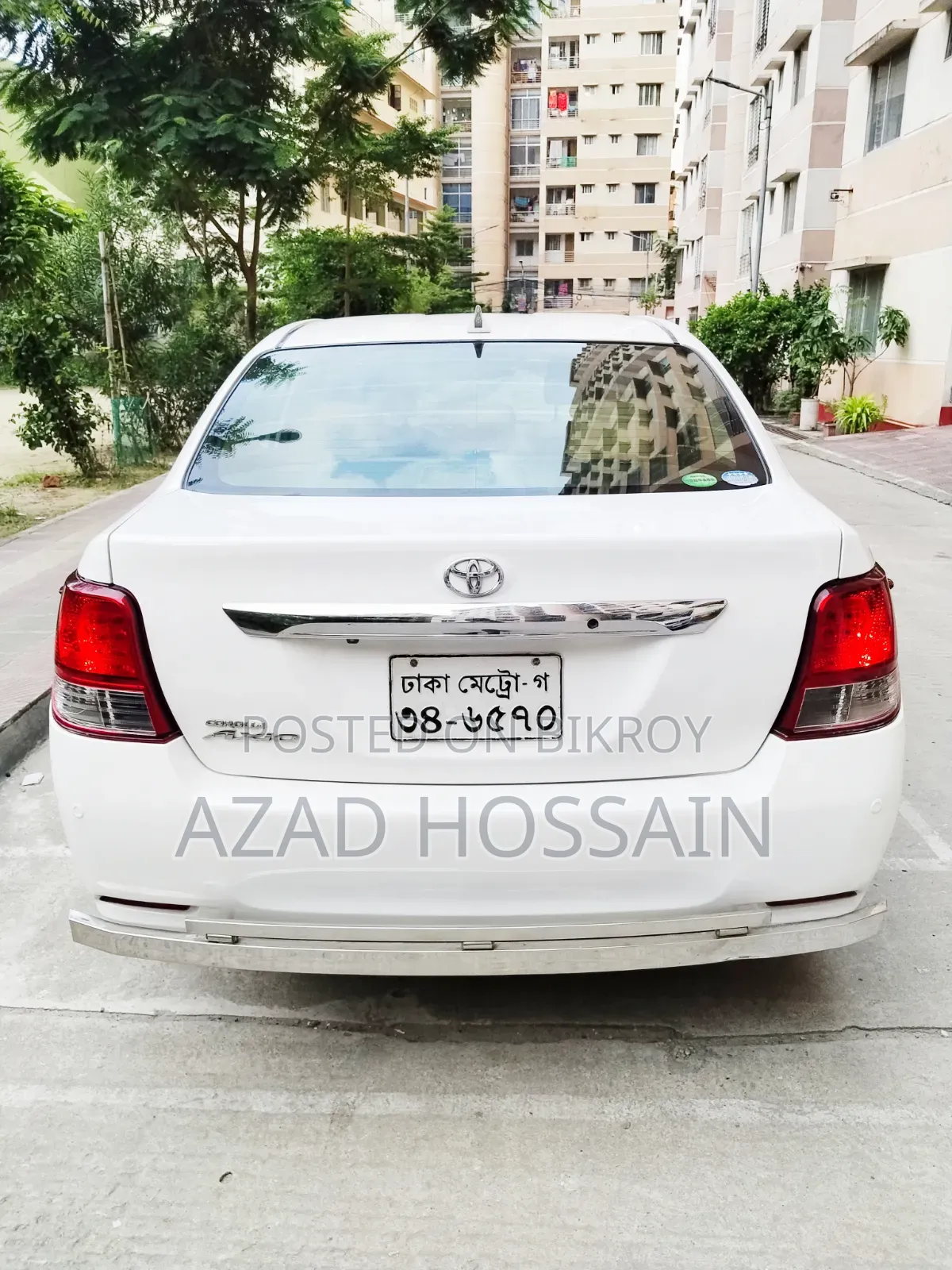 টয়োটা এক্সিও ১.৫ এক্স ২ডাব্লিউডি ২০১৩ হোয়াইট