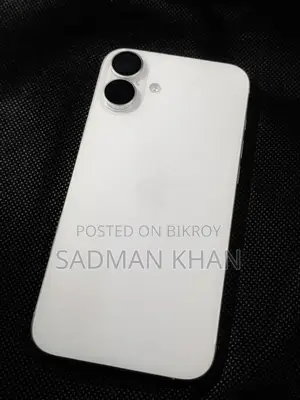 অ্যাপল আইফোন ১৬ প্লাস ১২৮ জিবি হোয়াইট