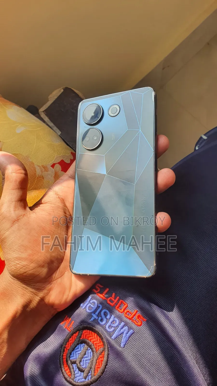 টেকনো ক্যামন ২০ ২৫৬ জিবি ব্লু