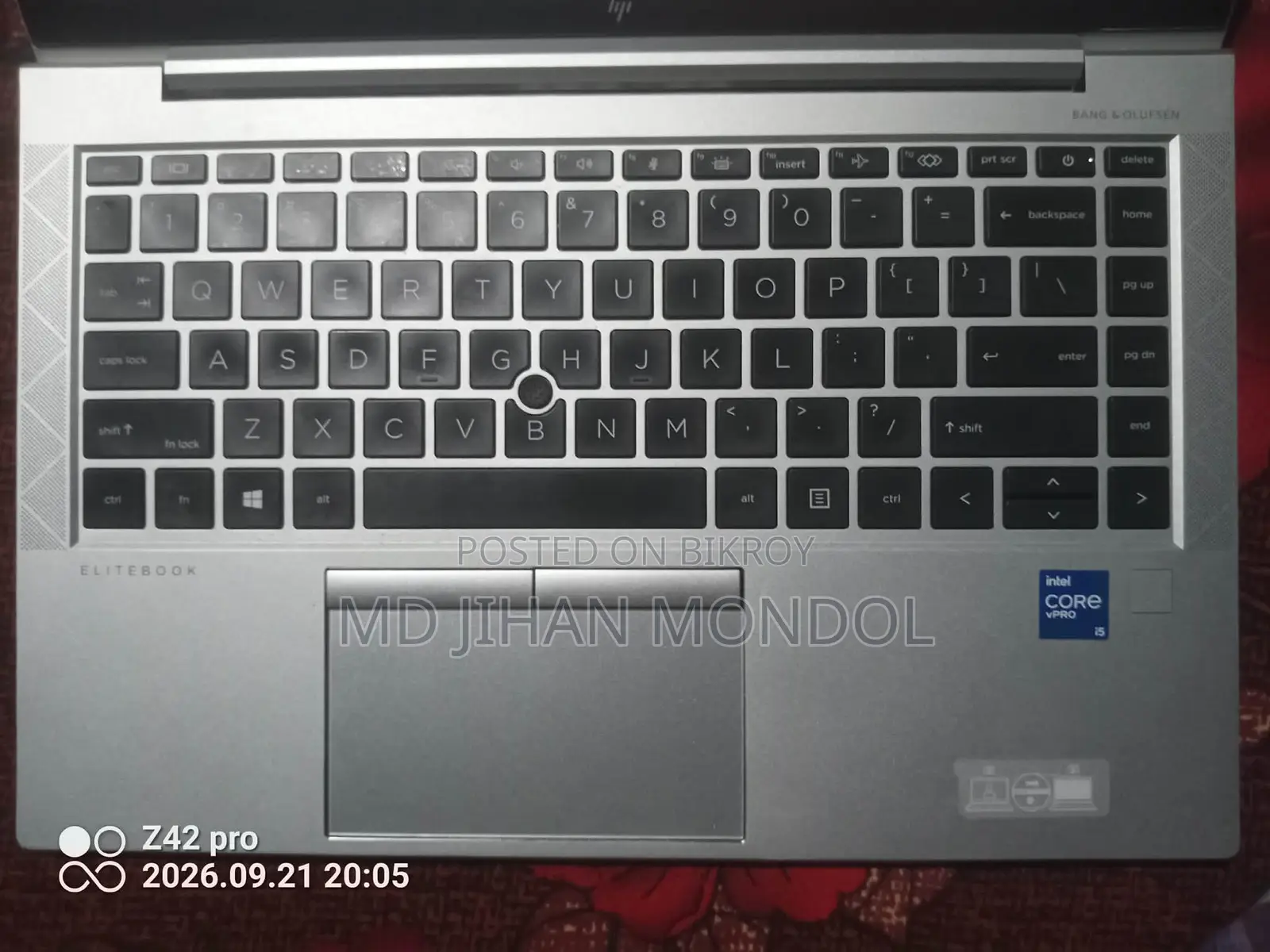 Laptop HP EliteBook 840 G8 16GB Intel Core i5 SSD 256GB