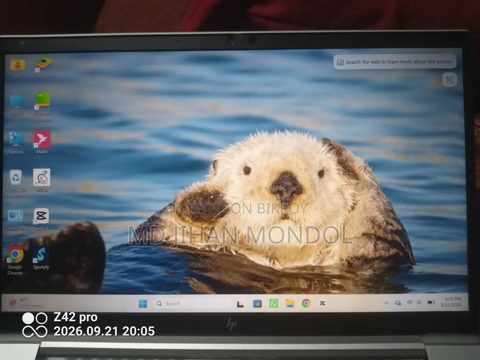 Laptop HP EliteBook 840 G8 16GB Intel Core i5 SSD 256GB