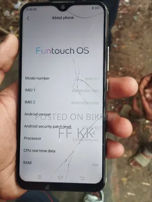 Vivo Y17 256 GB Silver