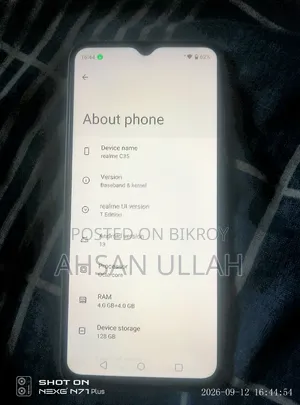 Realme C35 128 GB Bronze