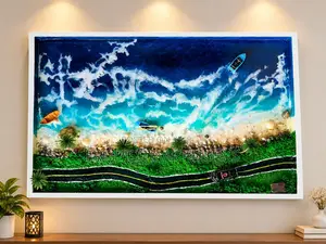 Bring Resin Ocean Art to Transform Your Home's Beauty