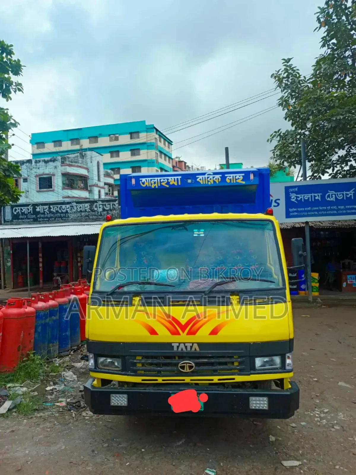 Tata 407 Cover Van