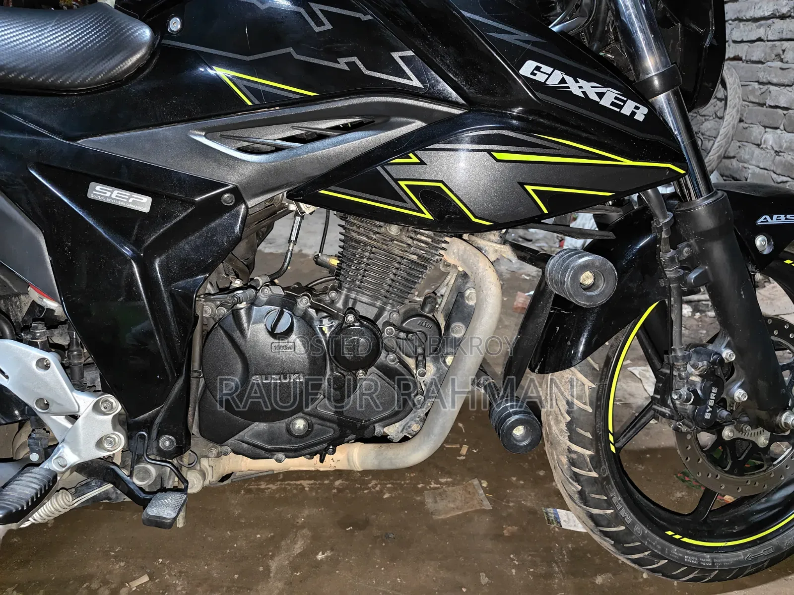 Suzuki Gixxer 2023 Black