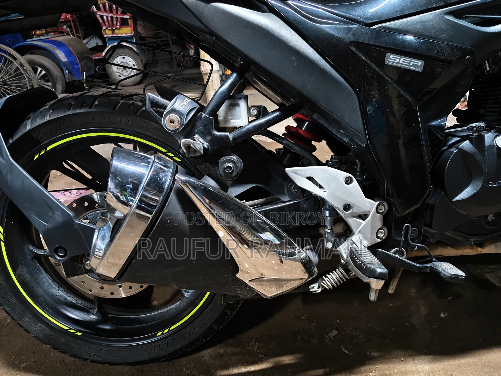 Suzuki Gixxer 2023 Black