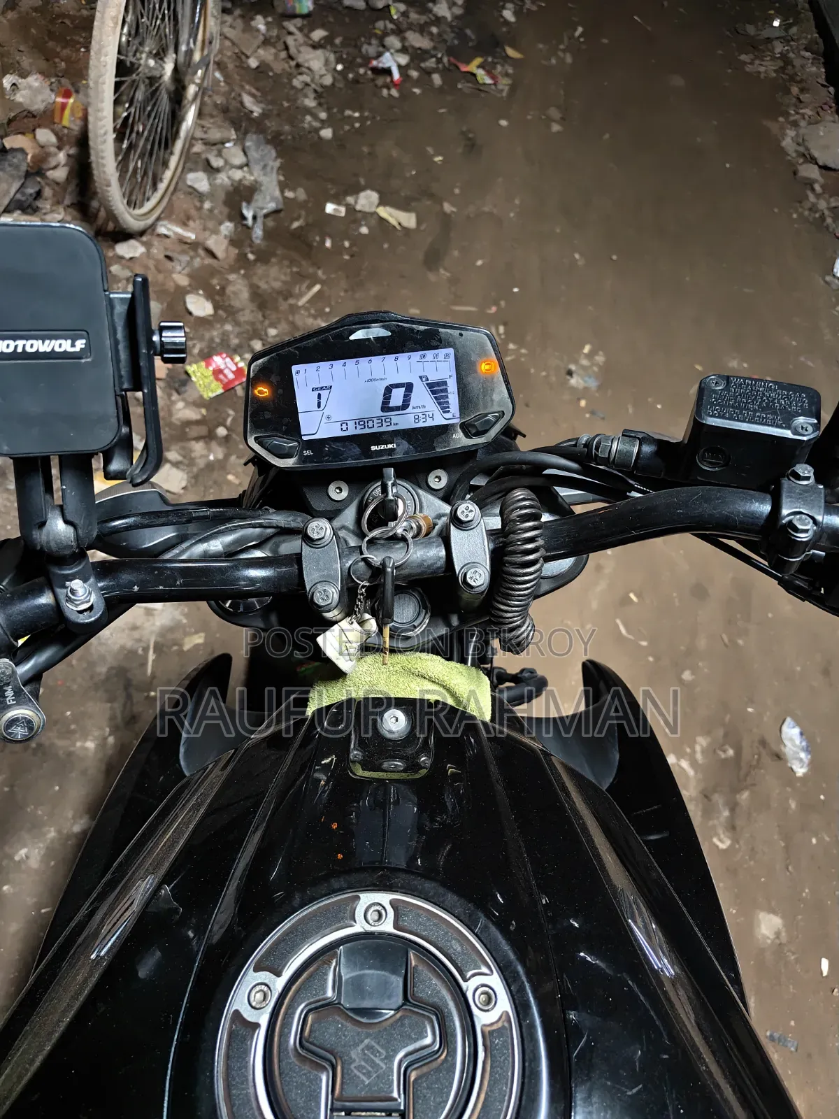 Suzuki Gixxer 2023 Black