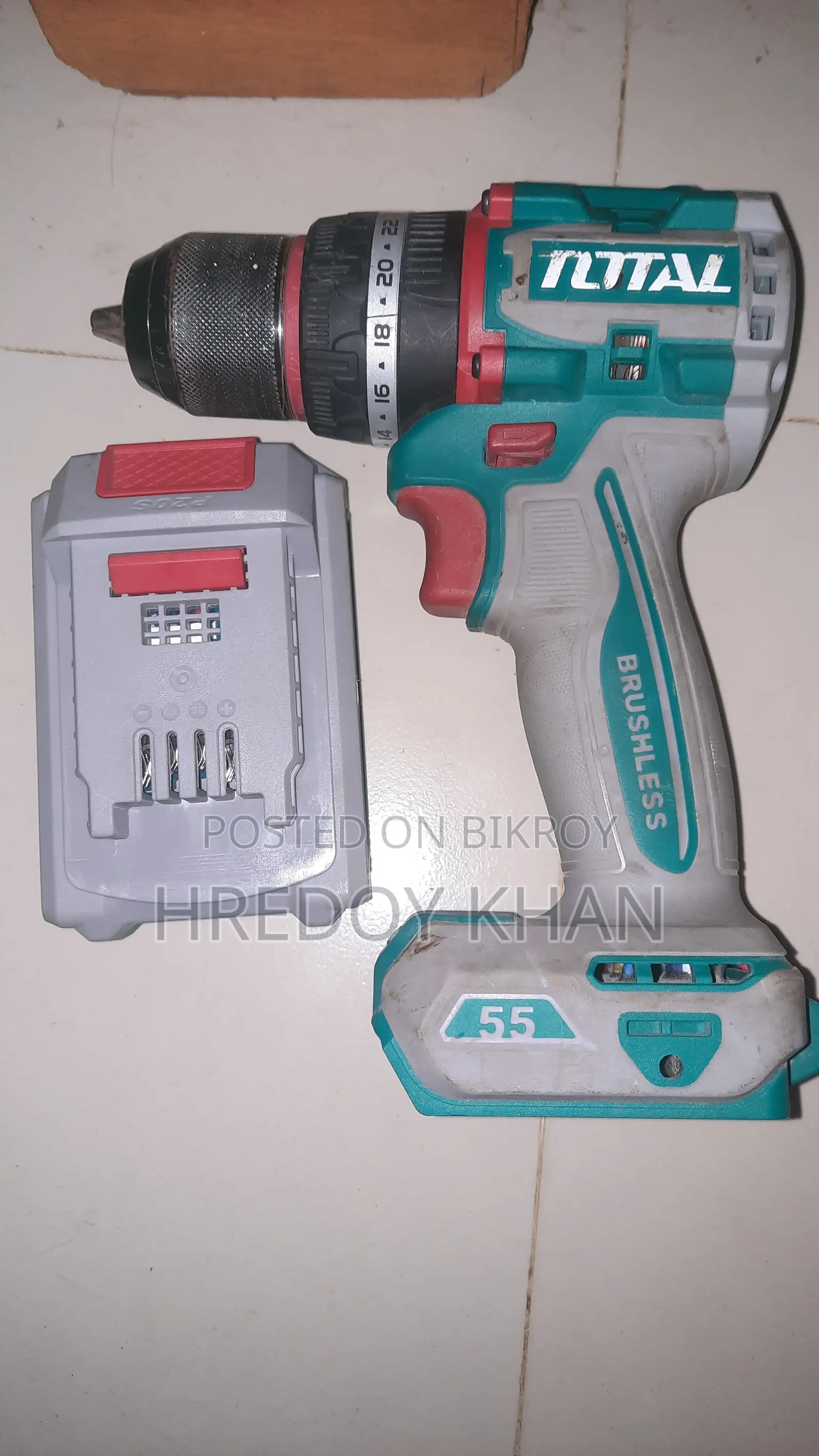 T-Charger Drill for sale, condition is completely fresh, brought from Qatar