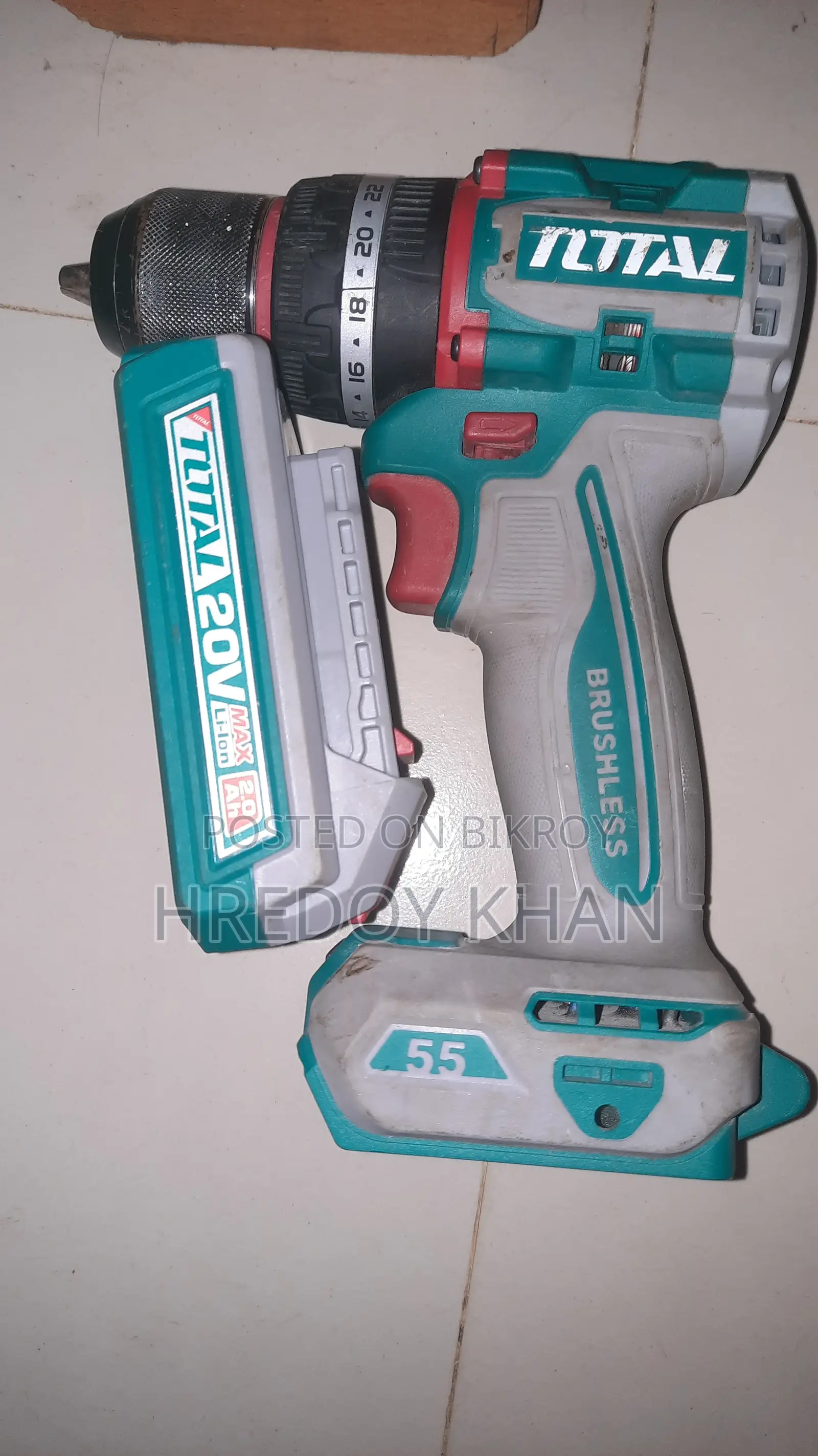 T-Charger Drill for sale, condition is completely fresh, brought from Qatar