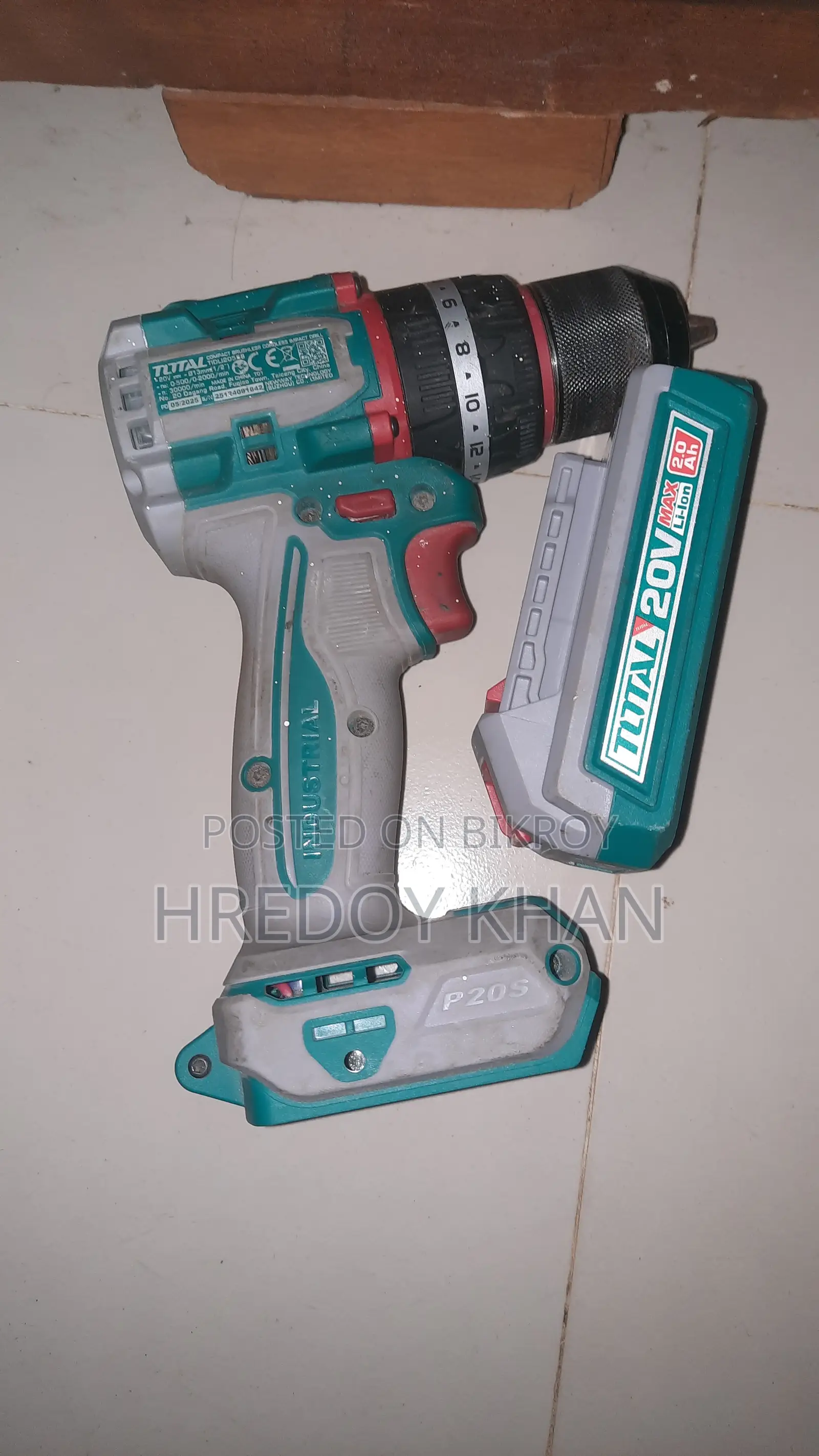 T-Charger Drill for sale, condition is completely fresh, brought from Qatar