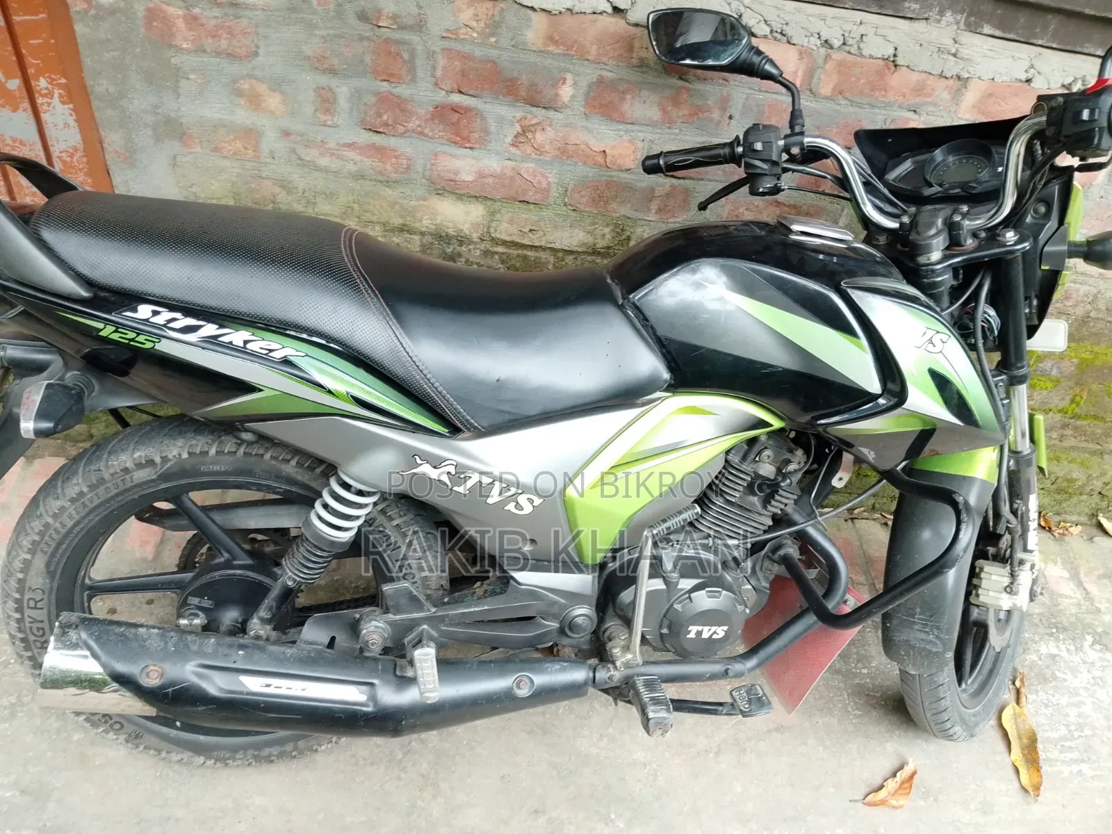 TVS Stryker 125 2020 Green