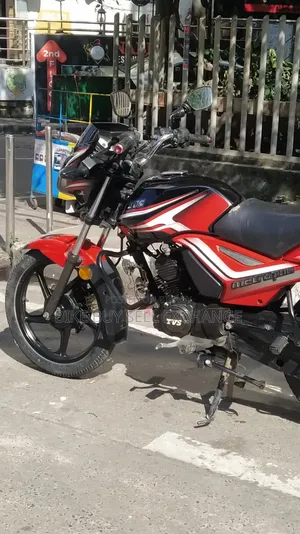 TVS Metro Plus 2022 Red