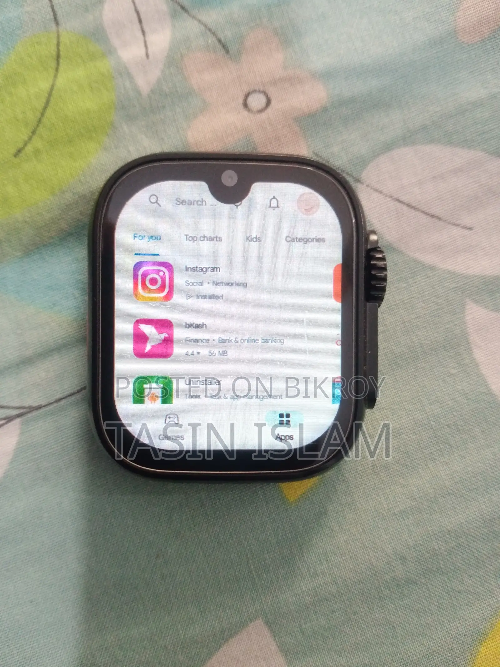 অ্যান্ড্রয়েড স্মার্ট ওয়াচ ৫জি