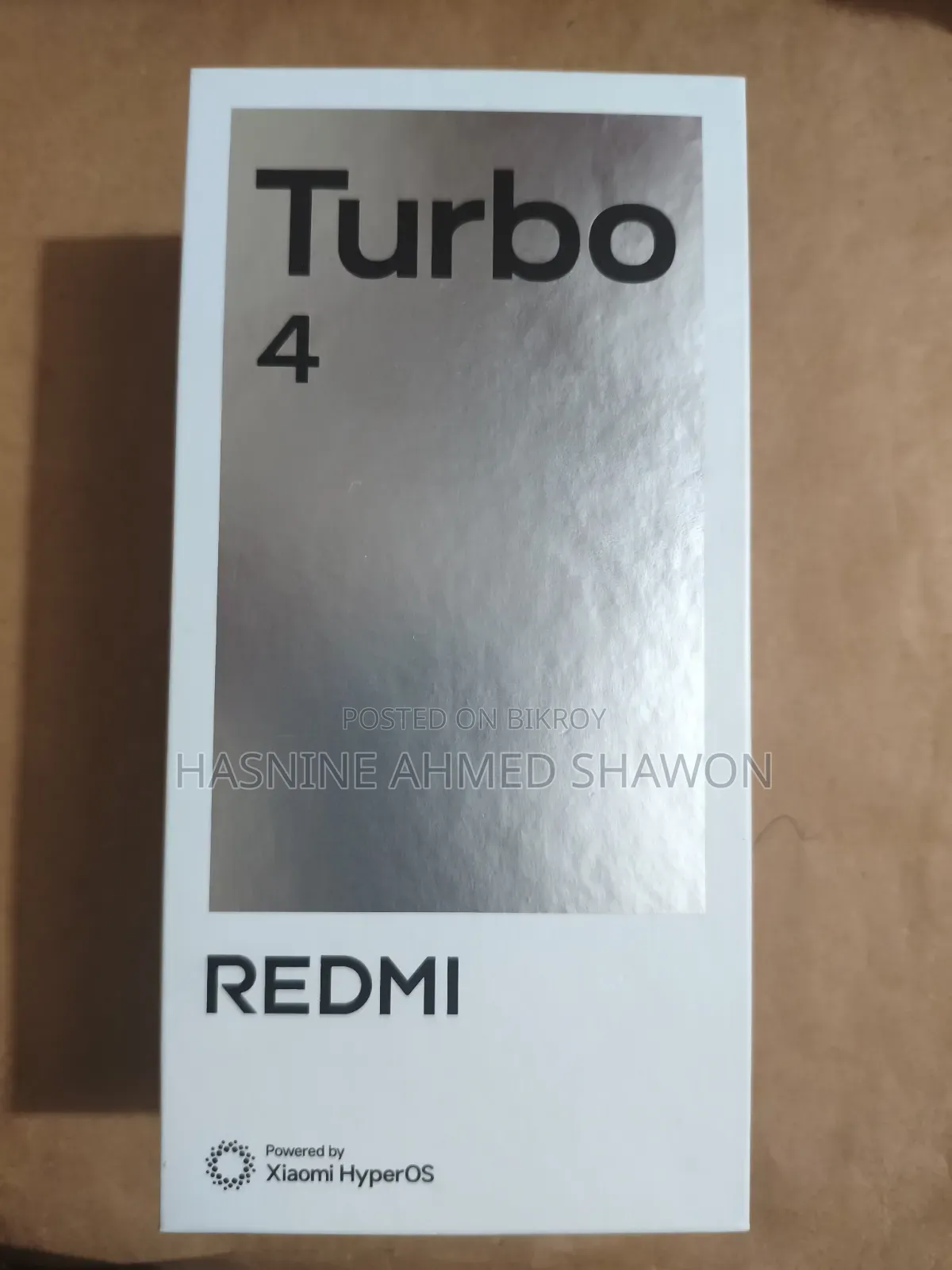 Xiaomi Redmi Turbo 4 256 জিবি কালো